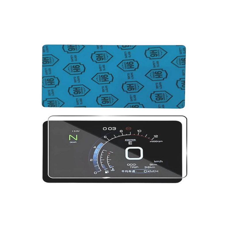 Película Protetor Painel Tela 9h+ Moto Zontes R310, V310, T310, R350, V350, T350, T350X, S350 e GK350