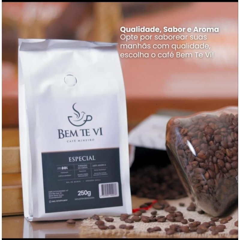 Café Em GRÃO Especial Bem Te Vi Café Mineiro