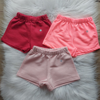 Kit 3 Shorts Bermuda Infantil Menina Moletinho Confortável Cores Variadas Tam 1 ao 10 Verão Kids em Oferta na Shopee