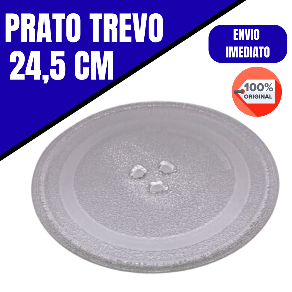 Prato do microondas Electrolux Mt030 Mto30 original em Oferta na Shopee