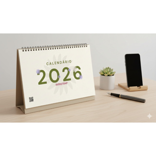 Calendário 2026 em Oferta na Shopee