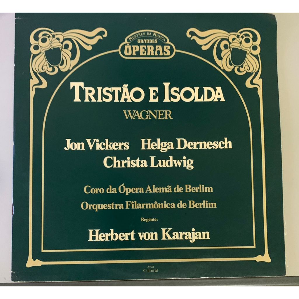 lp mestres da musica grandes operas wagner tristao e isolda