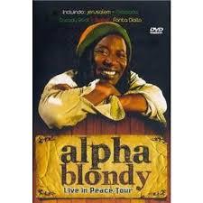 DVD  ALPHA BLONDY LIVE IN PEACE TOUR