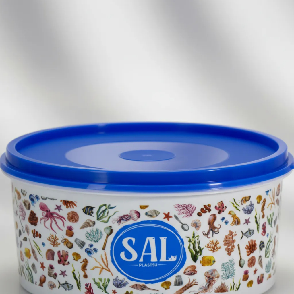 OFERTA Pote para Sal Saleiro Condimento com Tampa Porta Mantimento Sal decorado 1 L