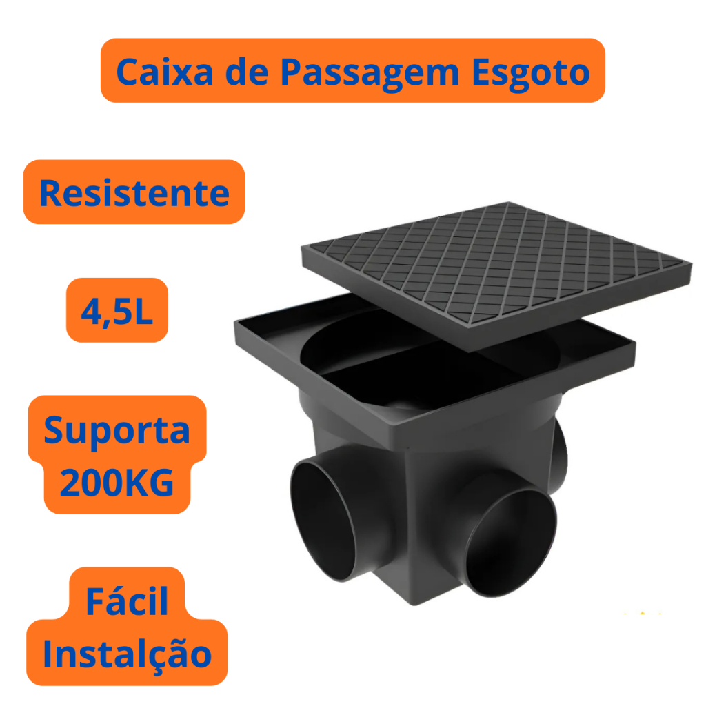 Caixa de Passagem Esgoto Caixa de Inspeção Passagem Elétrica