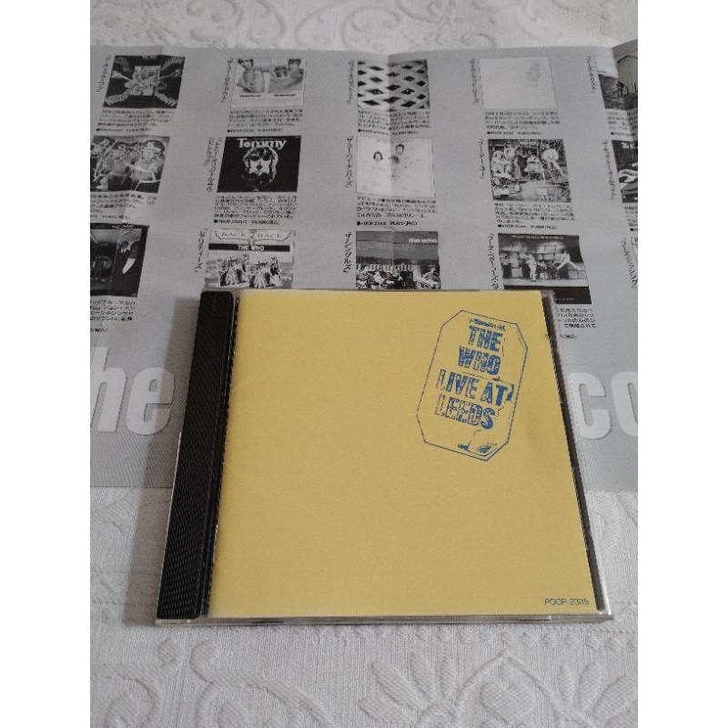 cd The Who Live at Leeds importado made In Japan raríssimo