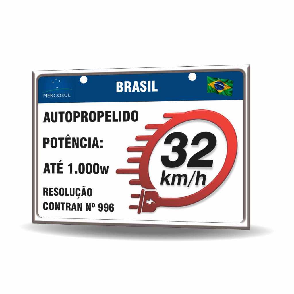 placa scooter moto elétrica bicicleta elétrica pvc reforçado 17x12cm - 32km/h speed em Oferta na Shopee