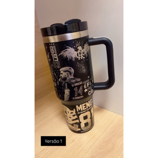 Copo/ garrafa personalizado Flamengo em Oferta na Shopee