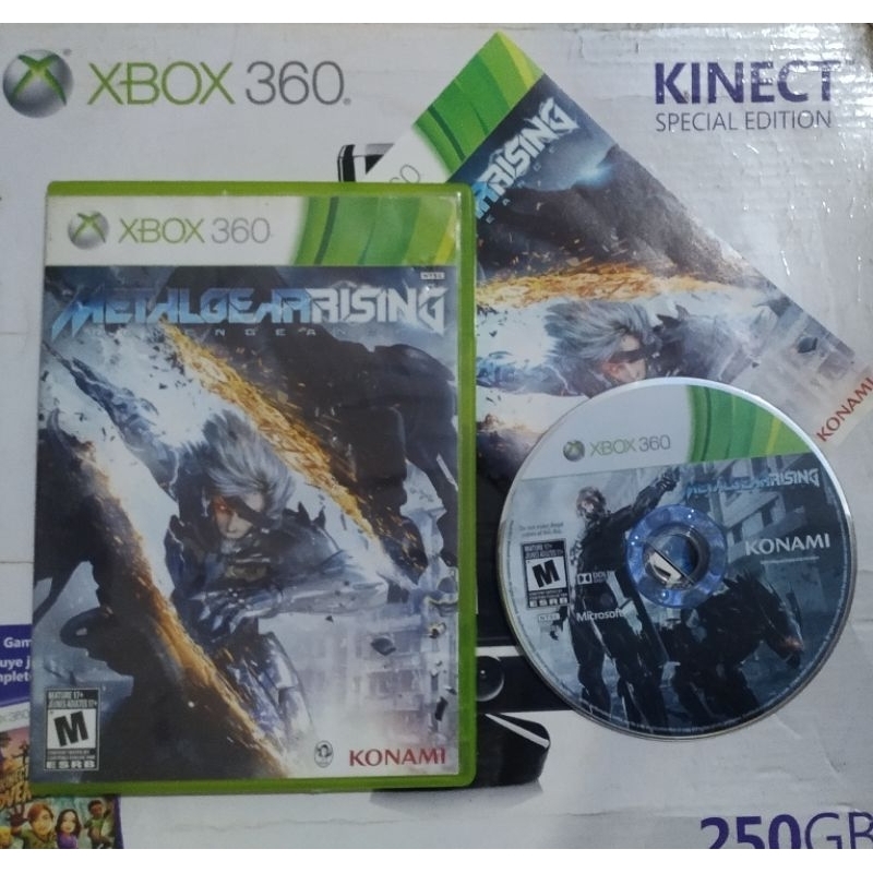Jogo Metal Gear Rising: Revengeance - Xbox 360 Original Konami - Completo na Caixa