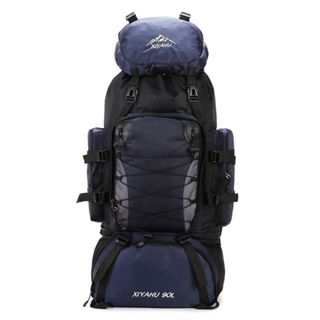 Mochila Trilha Viagem Reforcada 90l Mochila Camping Cargueira Mochila Masculina Impermeável em Oferta na Shopee