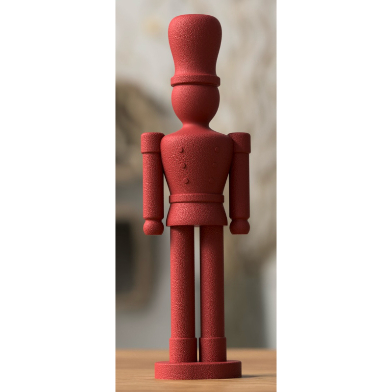 Boneco de Chumbo / Quebra-Nozes  – Soldadinho Decorativo Natalino - 22cm