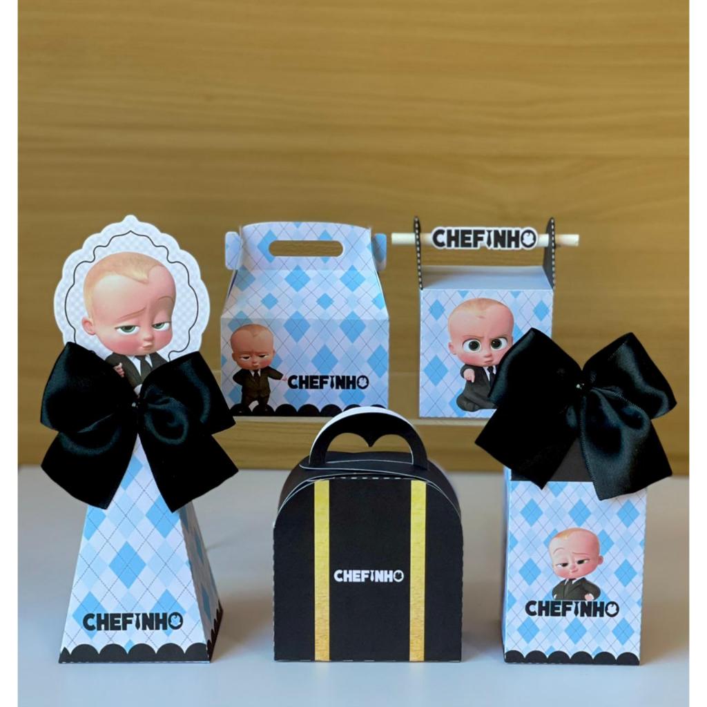 Poderoso Chefinho Kit Personalizado Lembrancinhas para Festa Caixinhas Personalizadas
