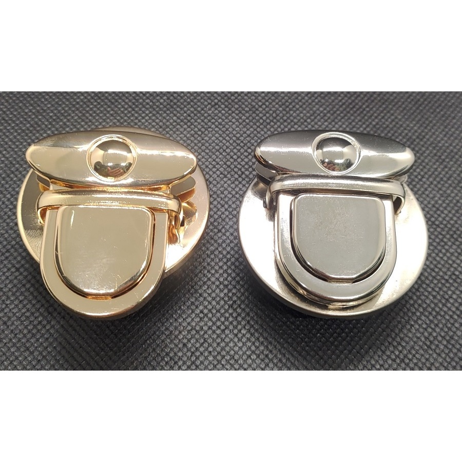 FECHO PARA BOLSA TIC TAC 45MM EM ZAMAC