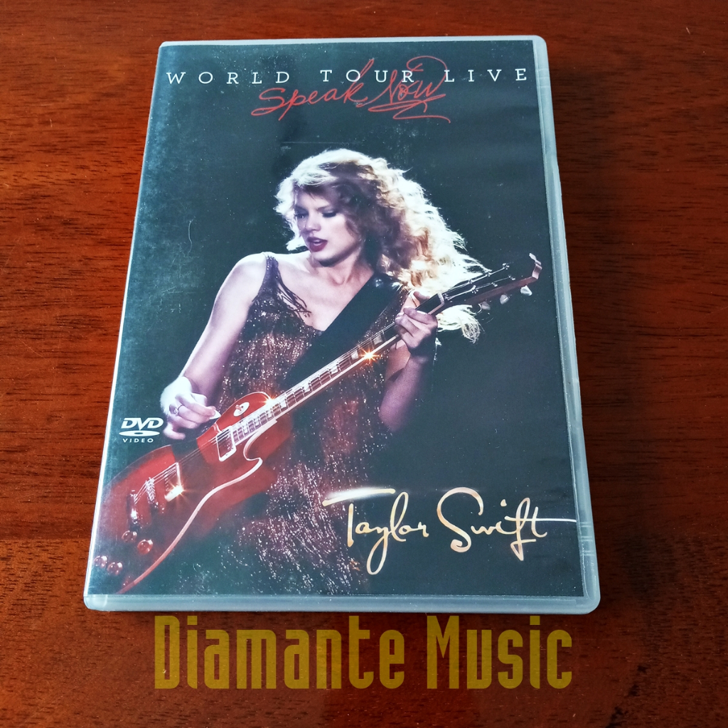 Taylor Swift – Speak Now World Tour Live - DVD Primeiríssima Tiragem Colecionador Ref.