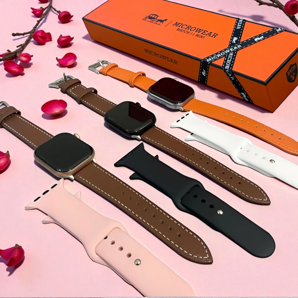 Relógio Smartwatch W11 Mini Serie 11 Whatsapp Gps NFC - Miniatura 2