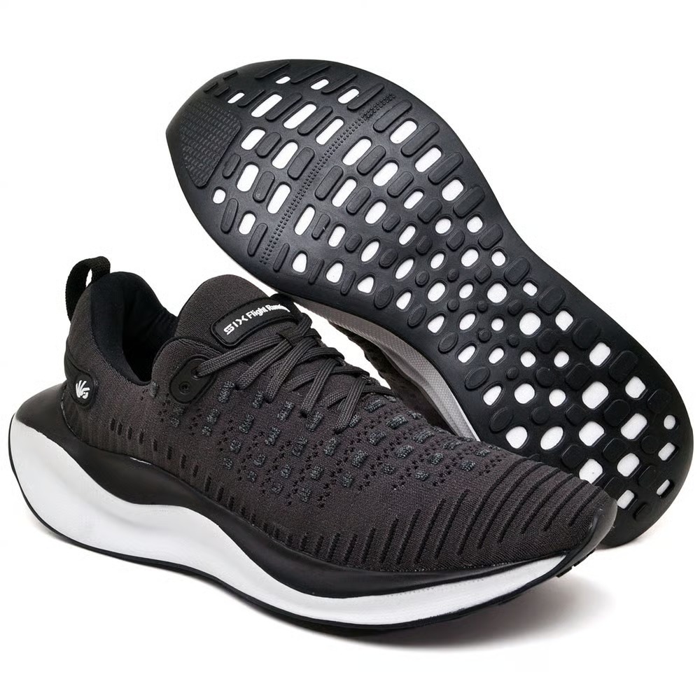 Tênis Leve Confortável Corrida Caminhada Academia Running Flight