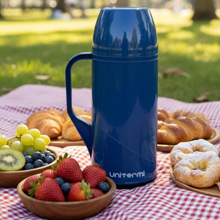 Garrafa Termica Roma 500ml Unitermi Rolha Inox Cafe Cha Leite Chimarrao Terere Mesa Cozin…