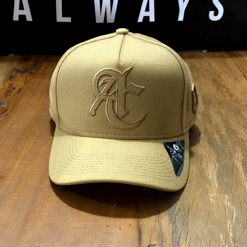 Boné Mostarda AC Anth Co. Premium Caps SnapBack Sarja Peletizada