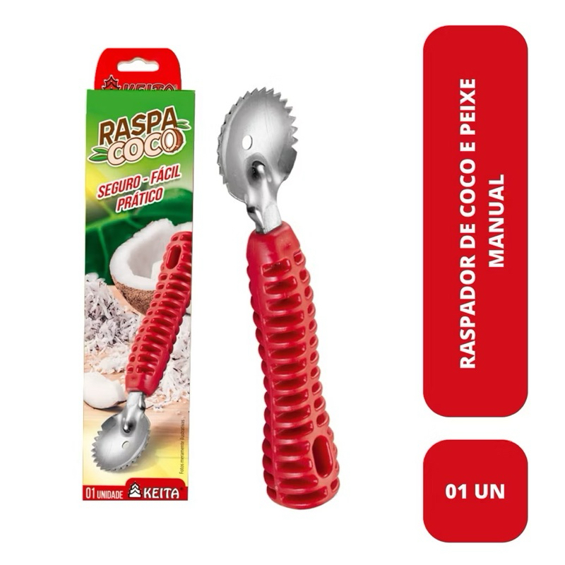 RASPADOR DE COCO E PEIXE MANUAL PODE SER USADO PARA O PREPARO DE TAPIOCA BOLOS E COCADAS