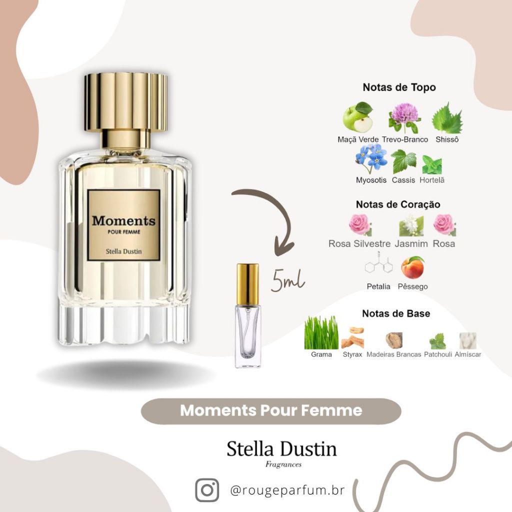 O que é Perfume Moments Stella Dustin? Guia e Onde Comprar | BuscaProdutos