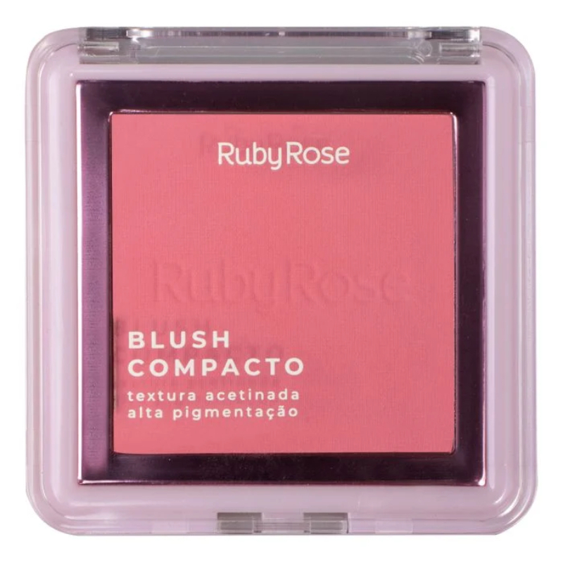 Blush Compacto BL10 BL20 BL30 BL40 Hbf8614 Ruby Rose — imagem 2 de 2