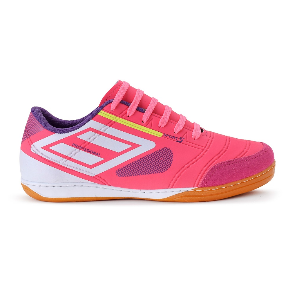 Chuteira Feminina Futsal Quadra Lisa Reforçada Couro Costurada Unissex em Oferta na Shopee
