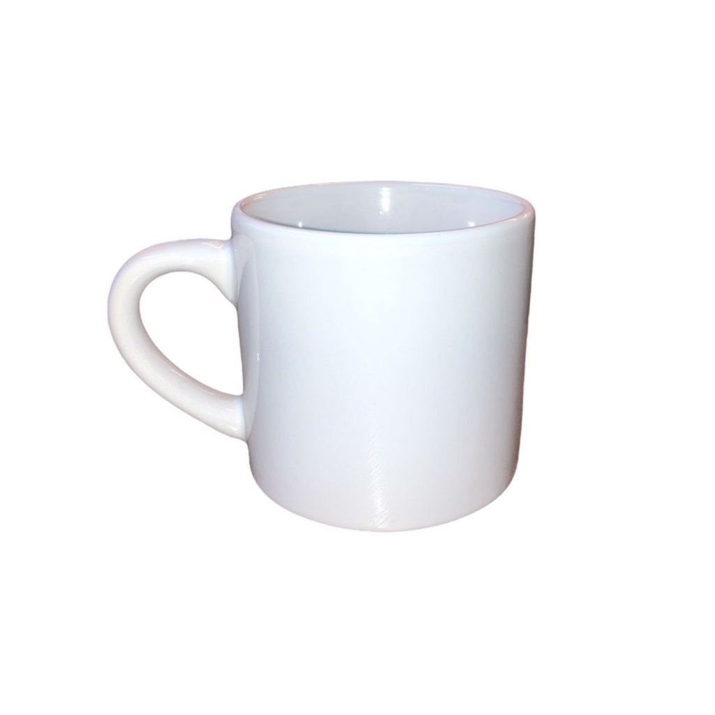 Caneca Cafezinho 180ml para sublimação importada PREMIUM