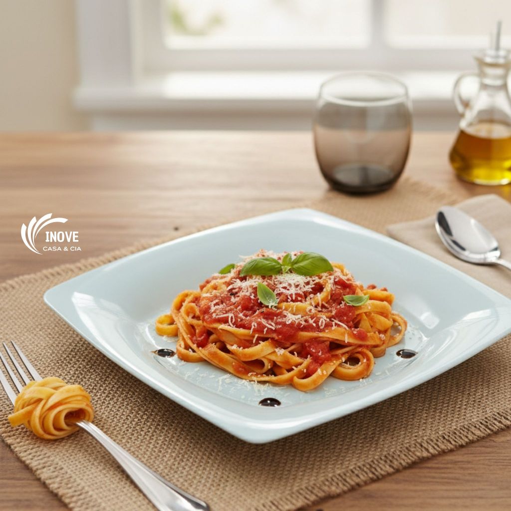 10 Pratos Quadrado - Plástico Reutilizável Ideal para Churrasco e demais utilidades.