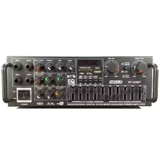 Super Amplificador 1200w  potência  220v Bluetooth 2 canais controle remoto USB SD FM  karaoke em Oferta na Shopee