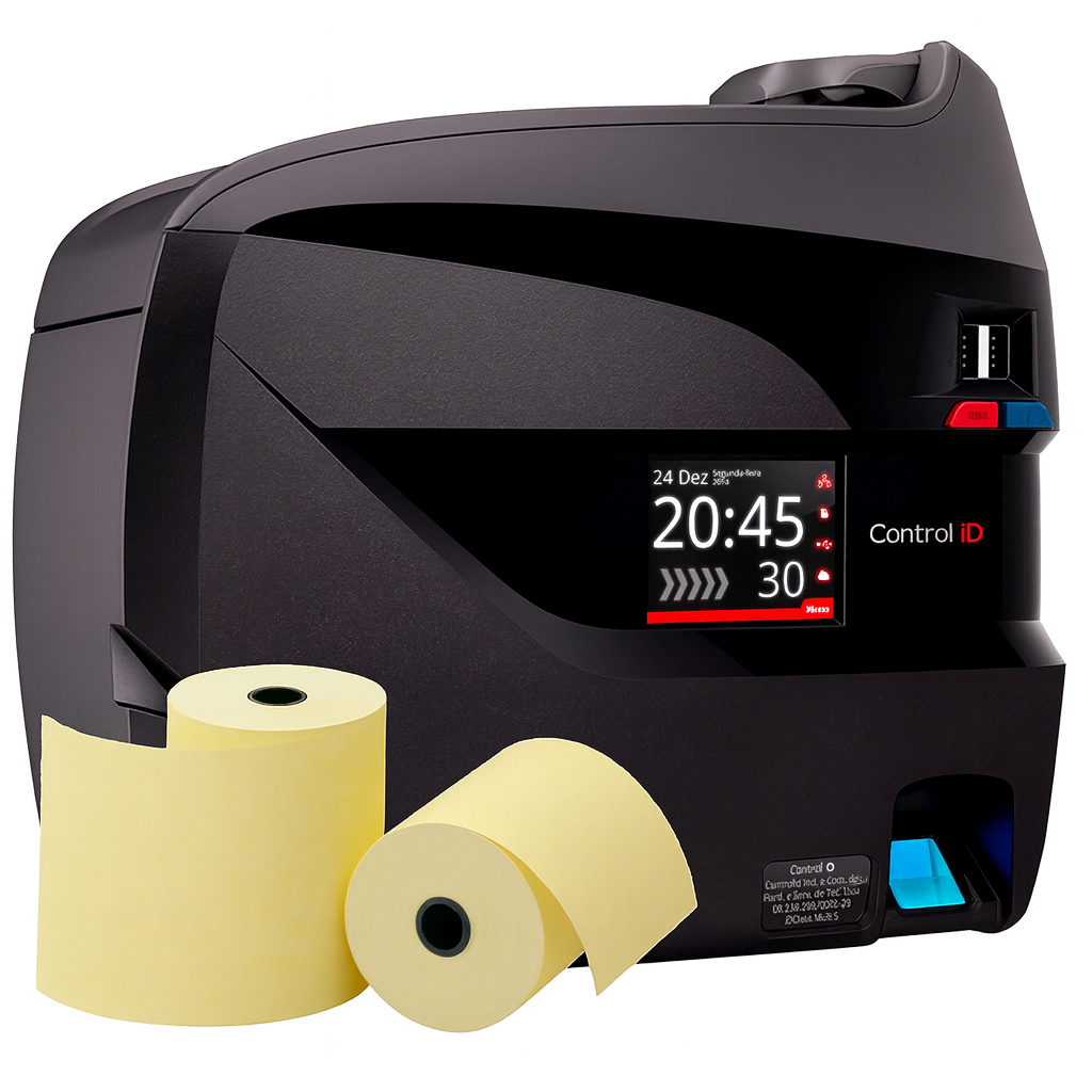 Relógio de Ponto Biométrico Control iD iDClass BioProx Certificado Inmetro Portaria 1510 / 671