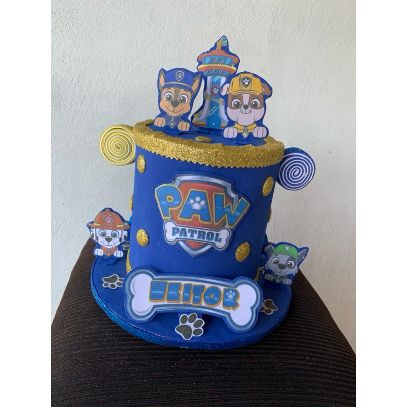chapéu criativo da patrulha canina lindo