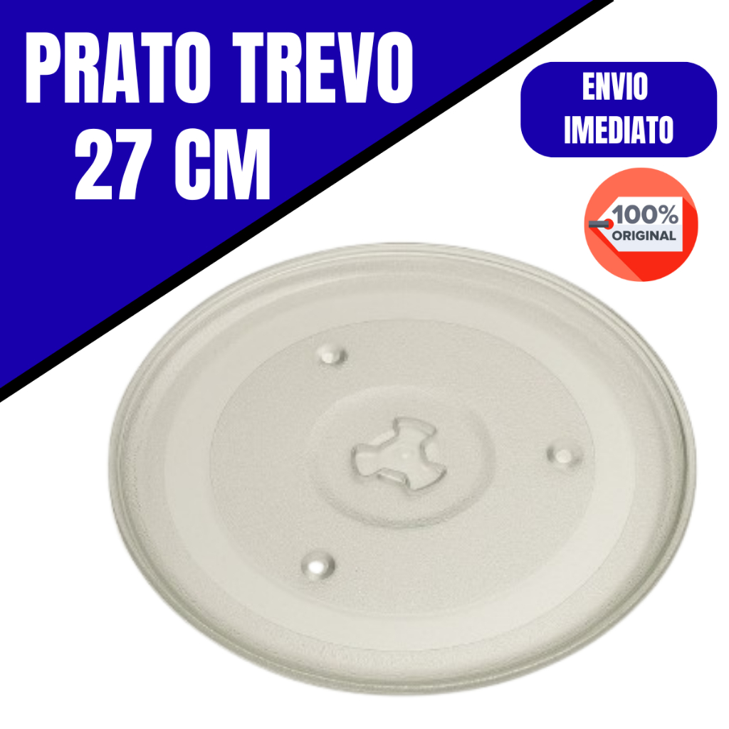 Prato para microondas vidro temperado Electrolux Me 23b Me 23s (23 litros) em Oferta na Shopee