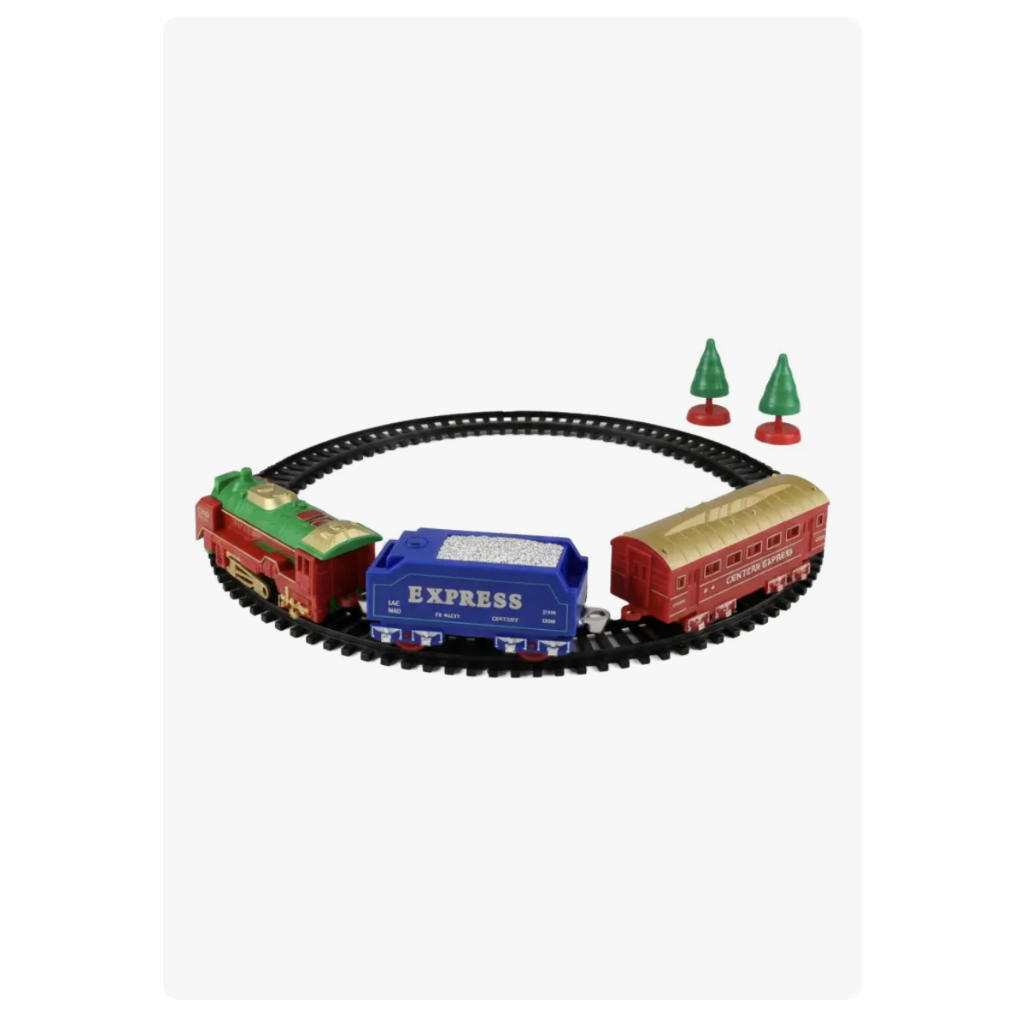 Trenzinho Wincy Locomotiva Decorativo Natalino Feliz Natal - Vermelho - Trenzinho