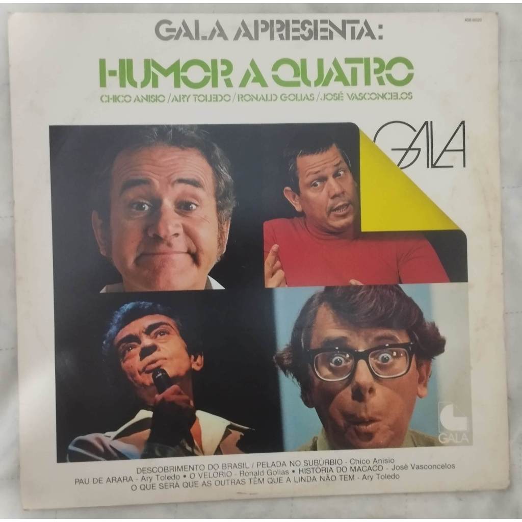LP/VINIL Gala 79 Apresenta - Humor A Quatro (1979)