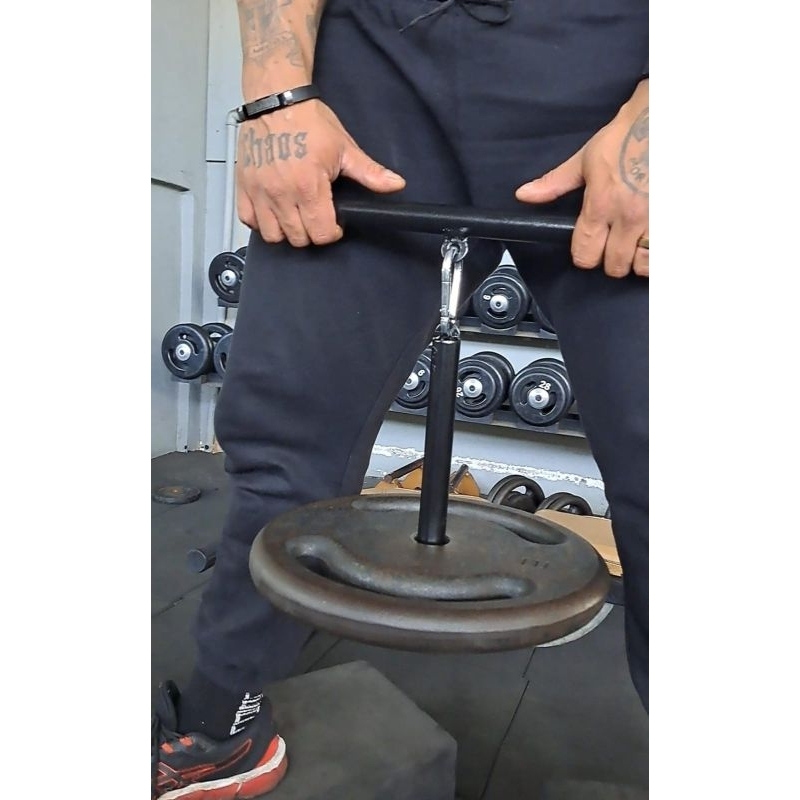 Barra puxadora para pulley musculação fitness 40cm REFORÇADA