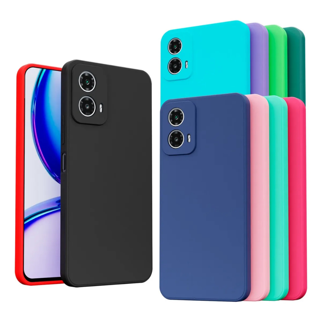 Capa Capinha Slim Anti Impacto + Película 3D Para Motorola Moto G35