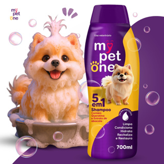 Shampoo 5 em 1 Mypetone Cães e Gatos - 700mL em Oferta na Shopee
