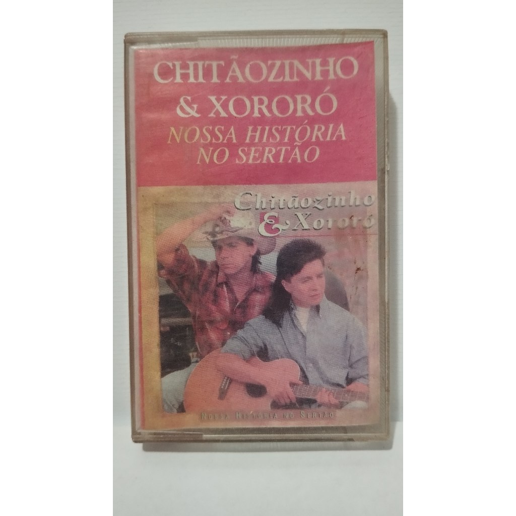 Fita Cassete K7 - Chitãozinho E Xororó - Nossa História No Sertão
