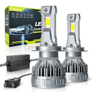 Par 200W 36000LM Carro Led Lâmpadas Ultra Super Led Para H4 H7 H11 9005 9006 6500K em Oferta na Shopee