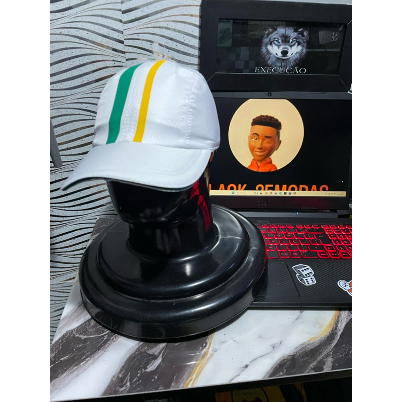 Boné Lacoste Listrado - Comprar com Melhor Preço em Bonés, Chapéus e Toucas