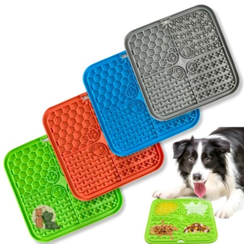 Tapete de Lamber Interativo para Cachorros e Gatos