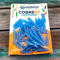 Cobre Nó Girador Snap (40pcs) P M G Chumbada Montagem de Chicote Pesca de Praia SurfCasting