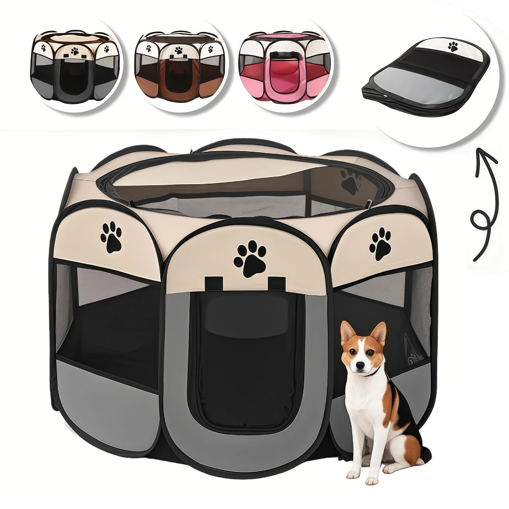 Casa para Pets Confortável e Dobrável: Disponível em 3 Tamanhos e Cores em Oferta na Shopee