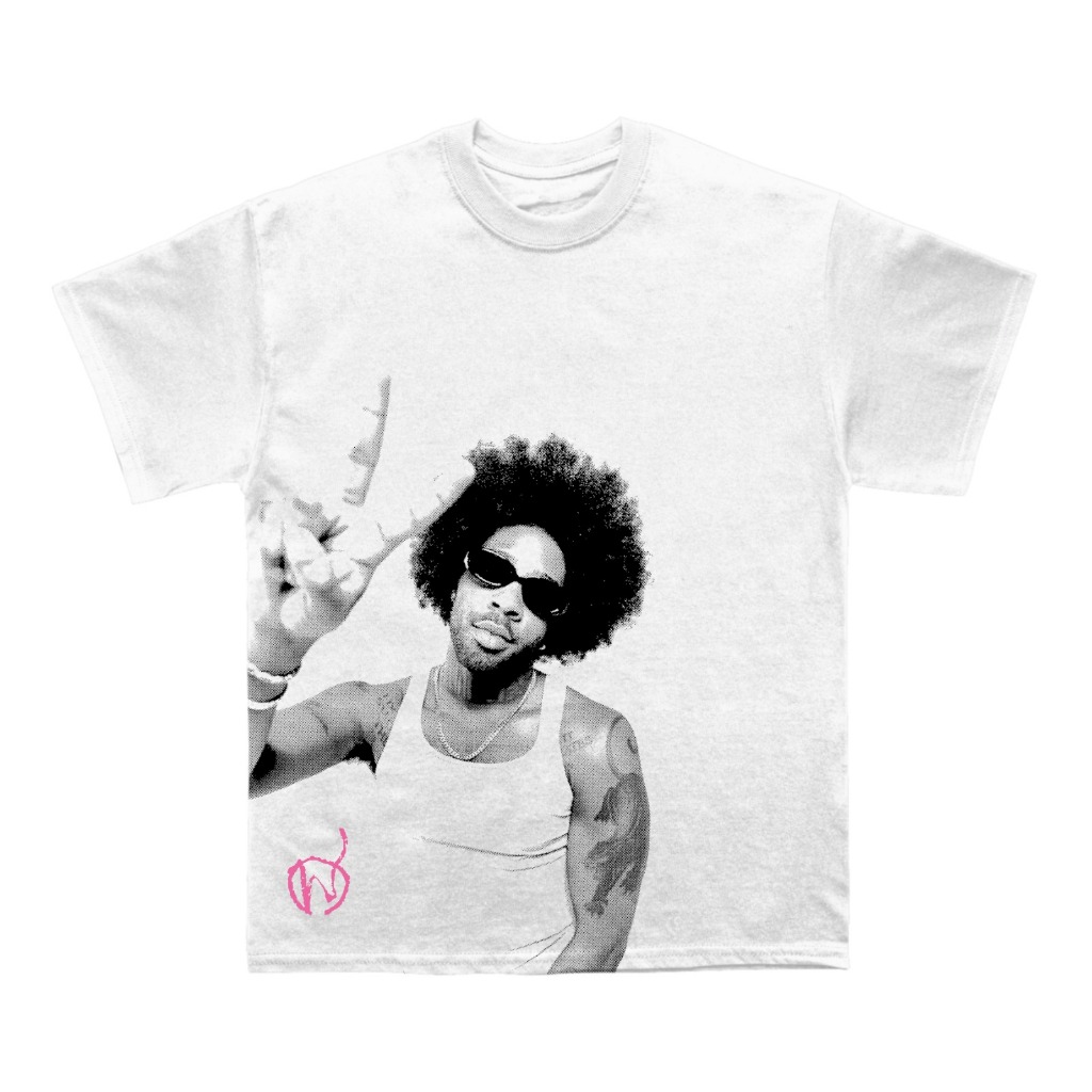 Camiseta Brent Faiyaz Wasteland / Sonder Graphic Tees Streetwear Aesthetic Camisa Unissex Branca em Oferta na Shopee