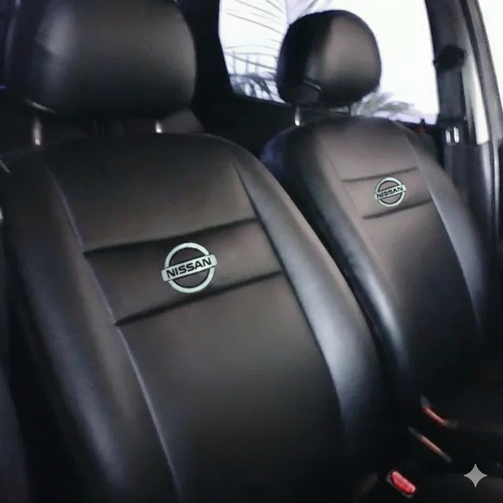 Capa Banco Carro Automotivo Nissan Versa Livina Tiida Kicks Titan Leaf em Oferta na Shopee