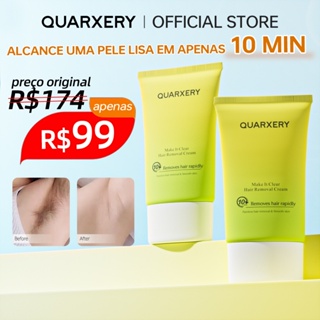 QUARXERY Creme Depilatório Indolor Pernas, Braços, Axilas & Linha Bikini 2unidad em Oferta na Shopee