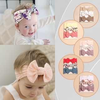 3 Pçs Lote Bebê Headbands Para Meninas Turbante Crianças Headwrap Acess em Oferta na Shopee