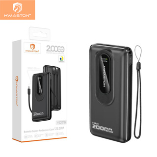 H'maston YD-79 Bateria Super-Poderosa Com 22.5W Compatibilidade total Carregamento Turbo Inteligente em Oferta na Shopee