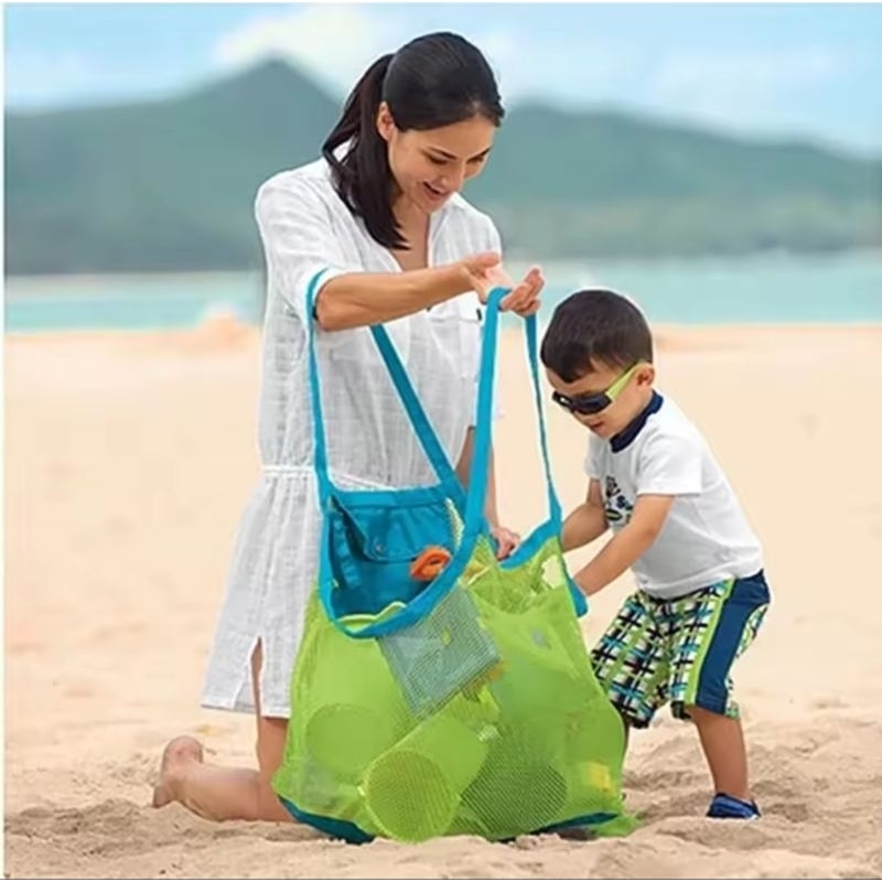 Bolsa Saco de Armazenamento Brinquedos Natação Praia em Oferta na Shopee