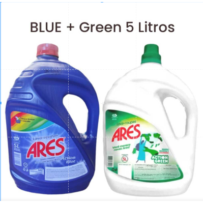 Kit Sabão Líquido Concentrado 5L – Custo-Benefício e Limpeza Profunda